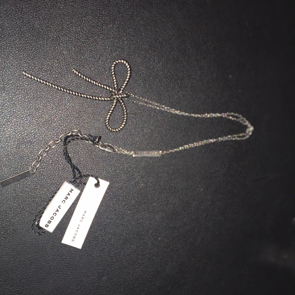 Marc Jacobs bow tie necklace